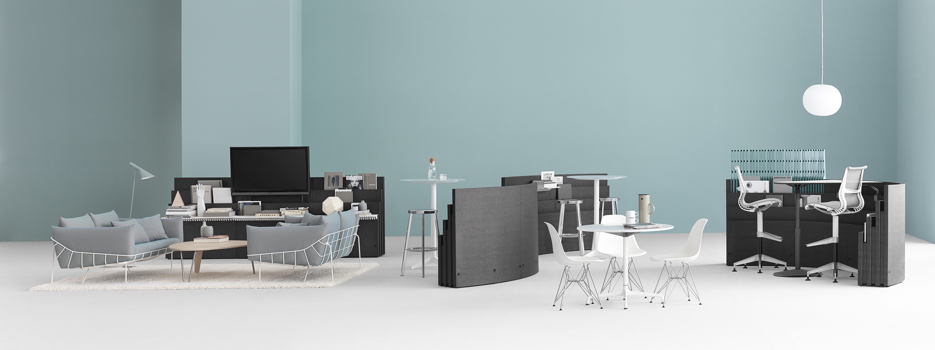 办公屏风|屏风工作站|办公家具|设计师家具|Metaform Portfolio 工作卡位